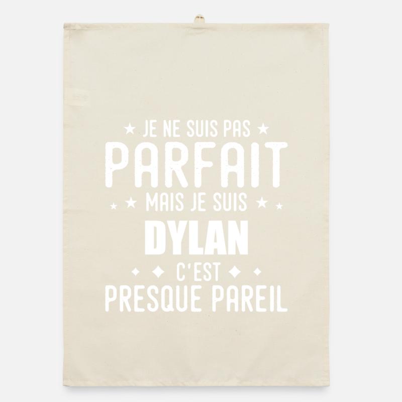 Dylan: authentisch, unvollkommen, oberflächlich, perfekt Organic Geschirrtuch