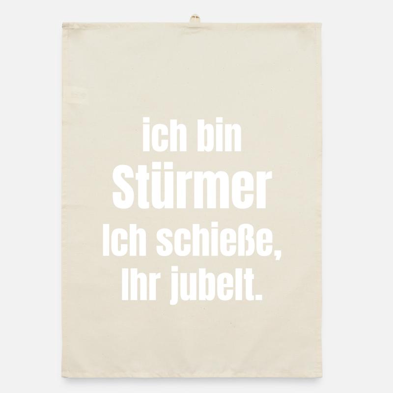 Je suis attaquant – Conception de la célébration des buts Torchon bio