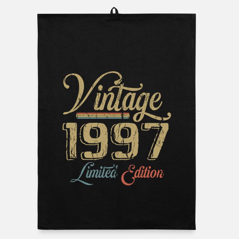 Millésime 1997 Édition limitée Naissance Annésime 1997 Torchon bio
