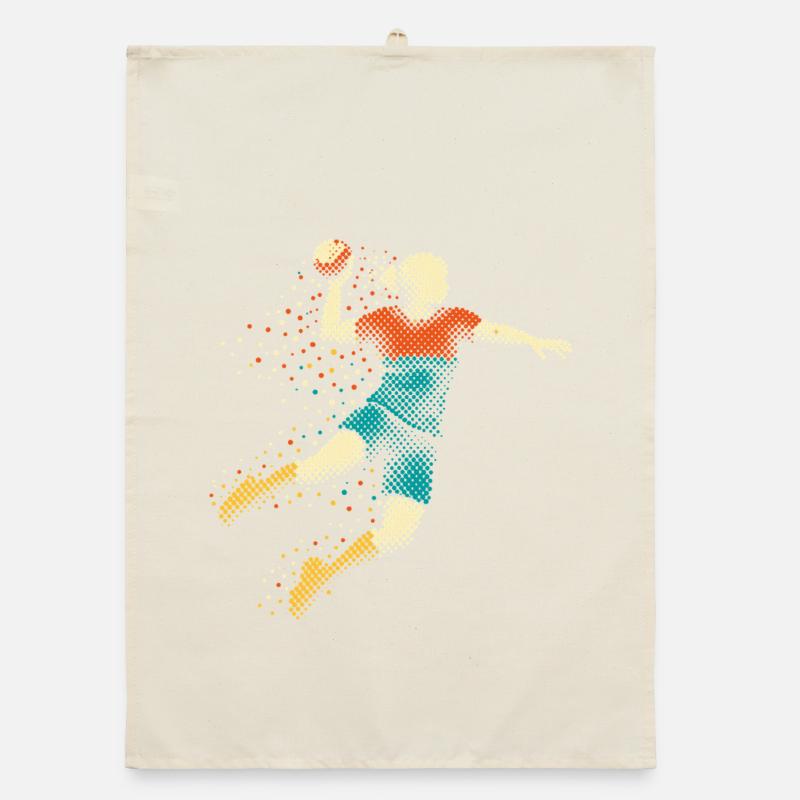 Les filles de handball Torchon bio