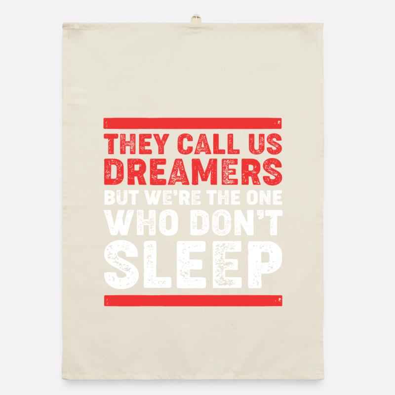 Entrepreneur bourreau de travail Torchon bio