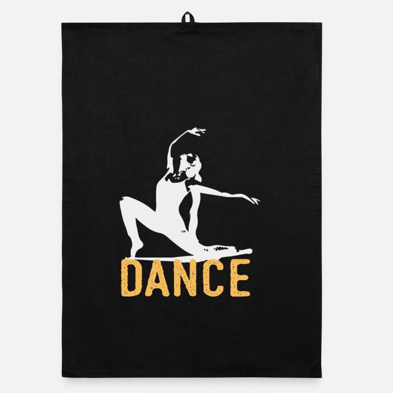Modern Dance Dance Ballet Organic dish towel
