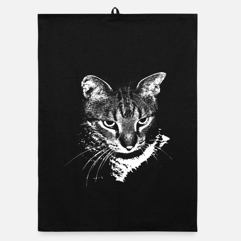 Chat Chat Chat Chat Chemise Cadeau Torchon bio