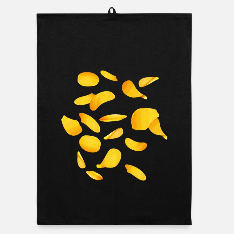 oranges de pommes de terre orange Torchon bio