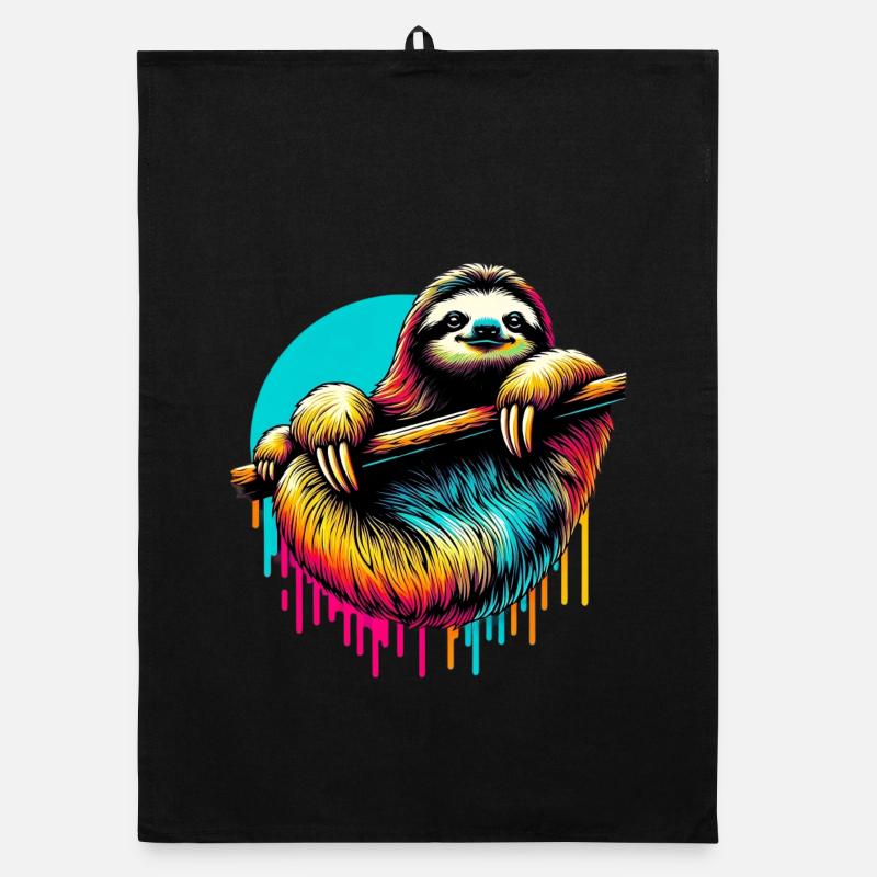 Sloth Organic dish towel