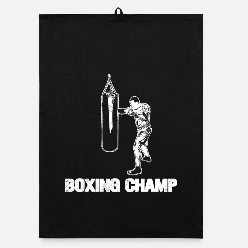 Champion de boxe Torchon bio