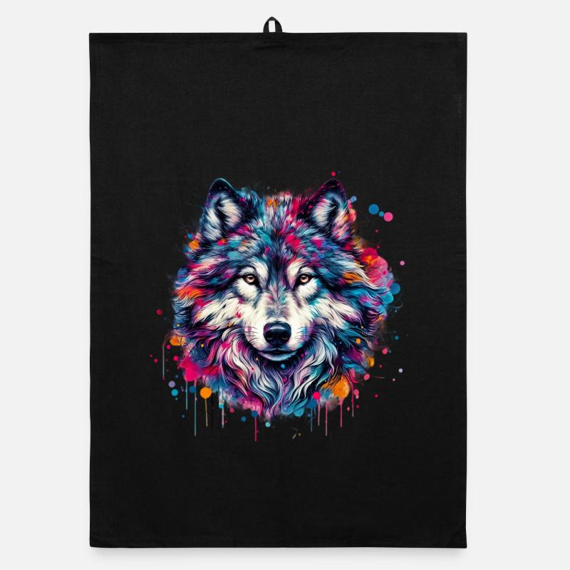 Wolf Organic Geschirrtuch