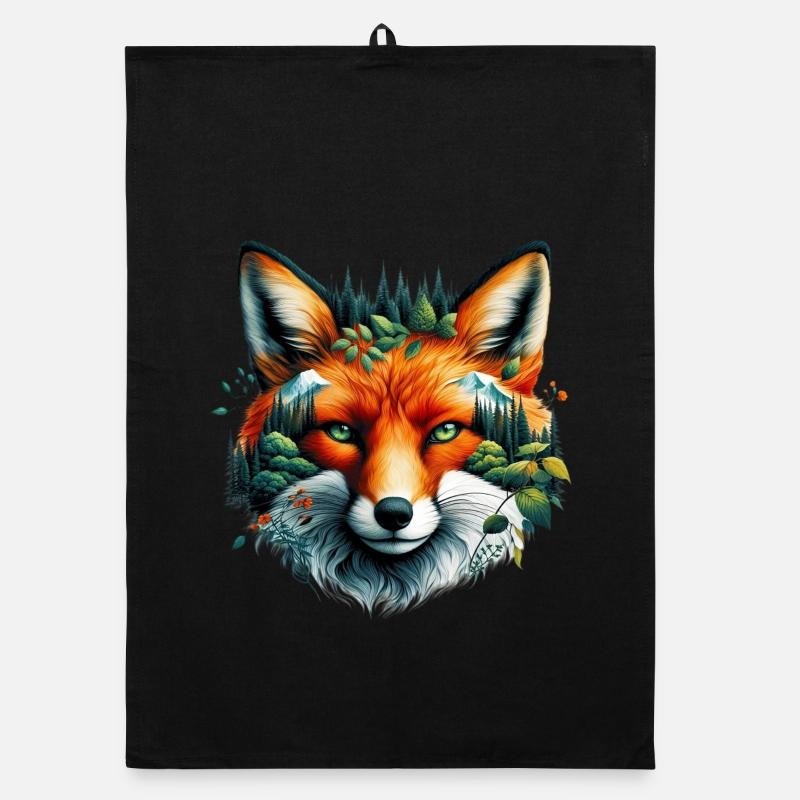 Fox Organic dish towel