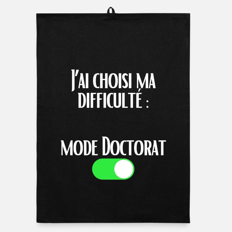 J'ai choisi ma difficulté Mode Doctorat activé Torchon bio