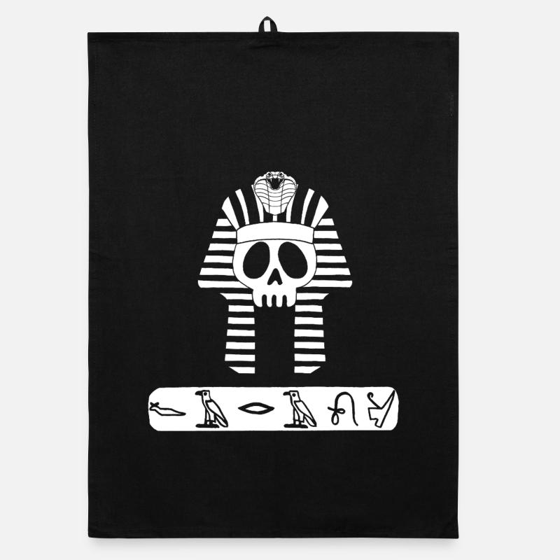 Crâne du pharaon blanc Torchon bio