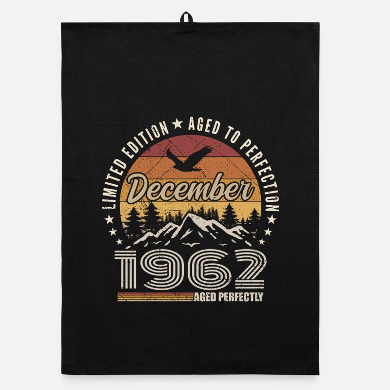Décembre 1962 Édition Originale Cadeau décembre  Torchon bio