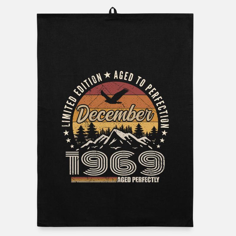 Décembre 1969 Édition Originale Cadeau décembre  Torchon bio