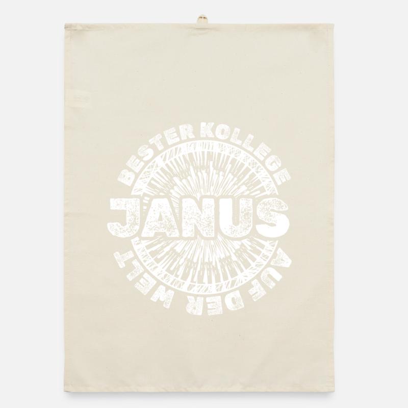Gift for Janus Organic dish towel