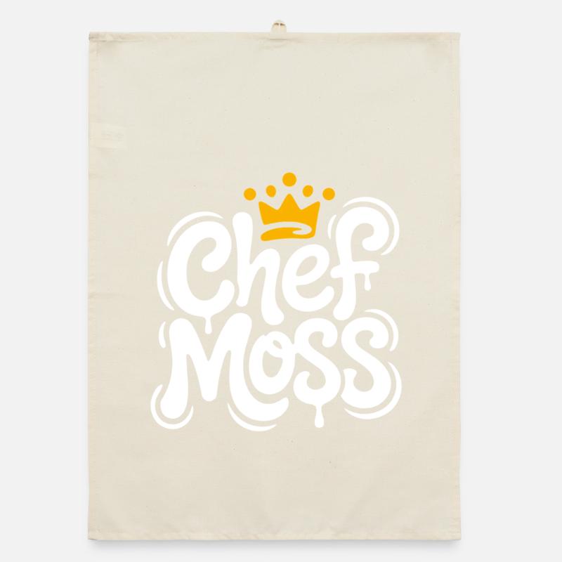 Couronne de graffiti Chef Moss Torchon bio