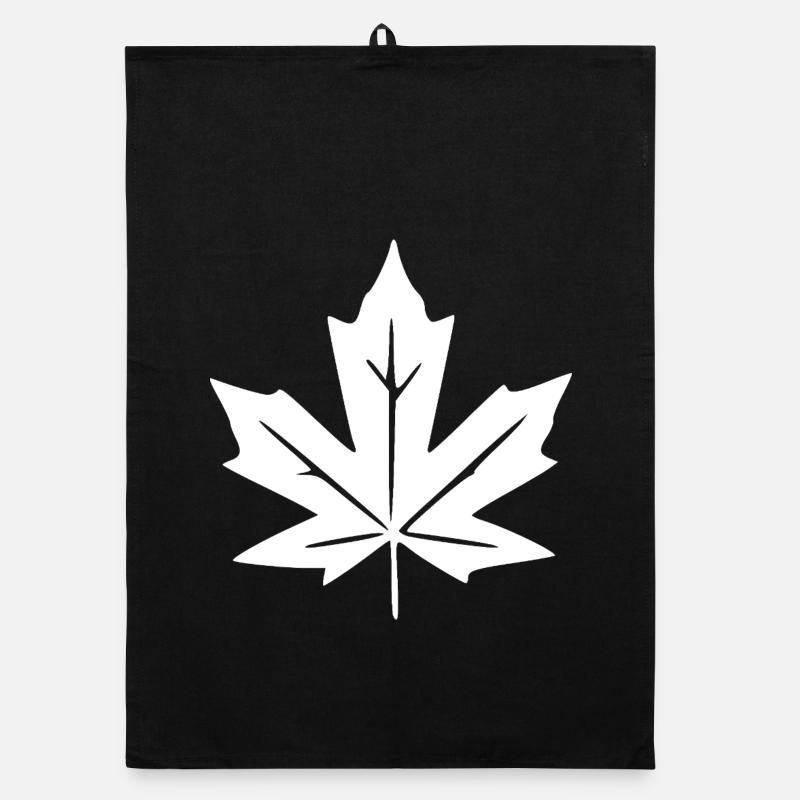 Feuilles d’érable Cadeau Amoureuse de la Nature Torchon bio