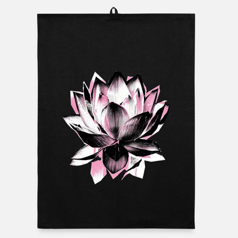 Yoga à la fleur de lotus Torchon bio