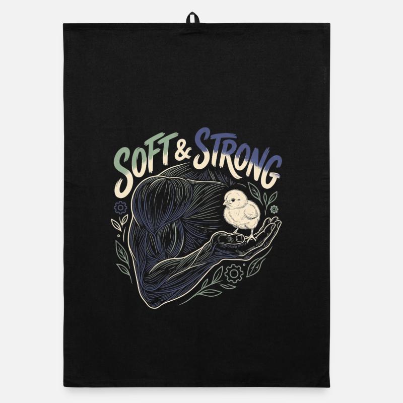 Soft And Strong Men Organic dish towel
