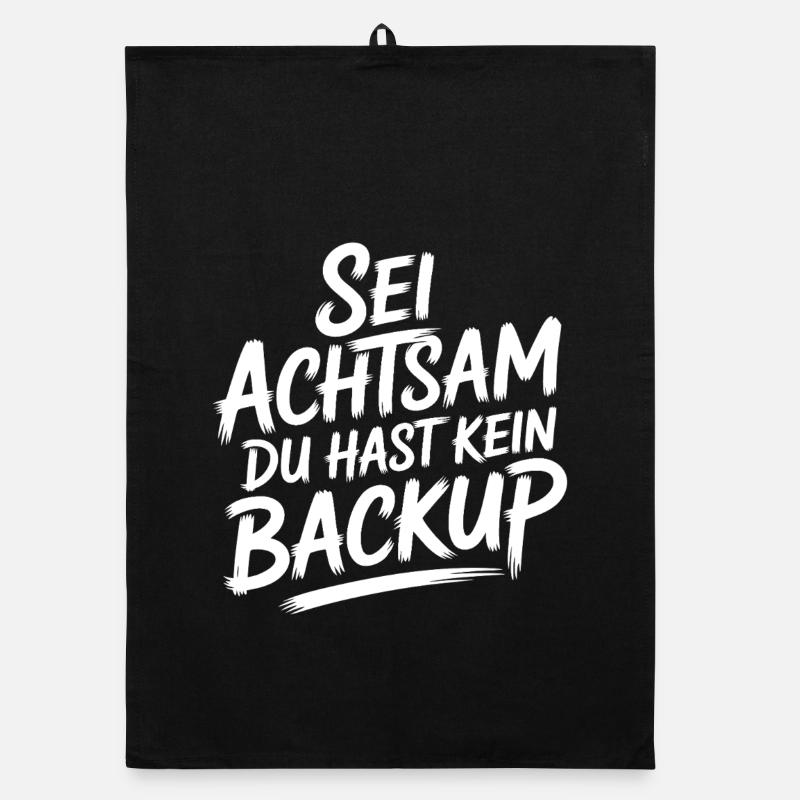 Motiv Achtsamkeit Organic Geschirrtuch