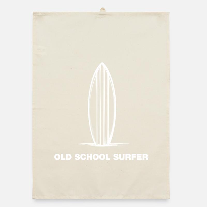 Planche de surf à l’ancienne/planche de surf dans le sable Torchon bio