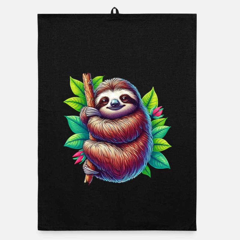 Faultier Organic Geschirrtuch