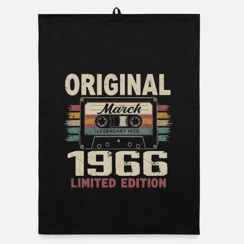 March 1966 Vintage March 1966 Organic dish towel