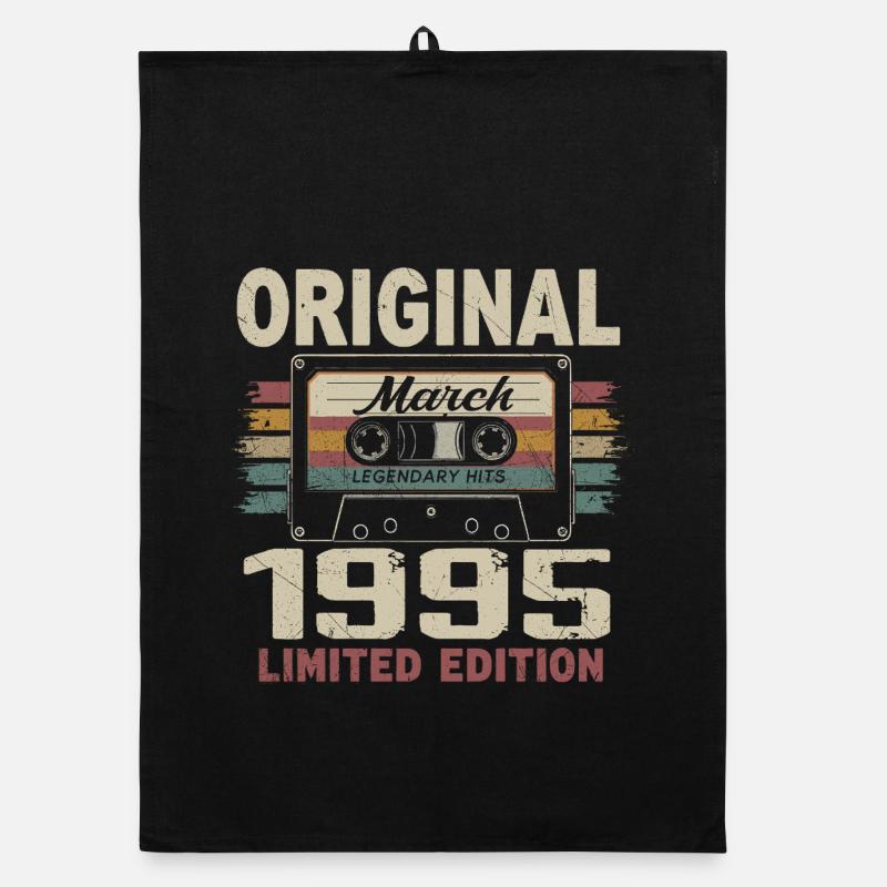 March 1995 Vintage March 1995 Organic dish towel