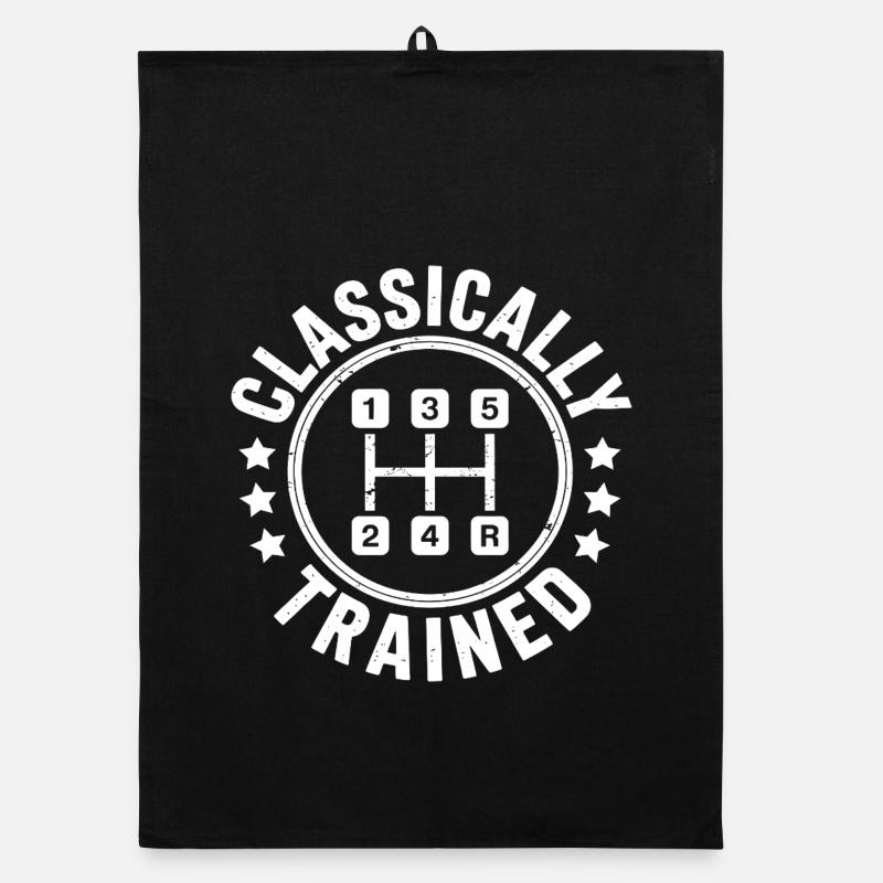 Classically Trained Auto Schaltgetriebe Organic Geschirrtuch