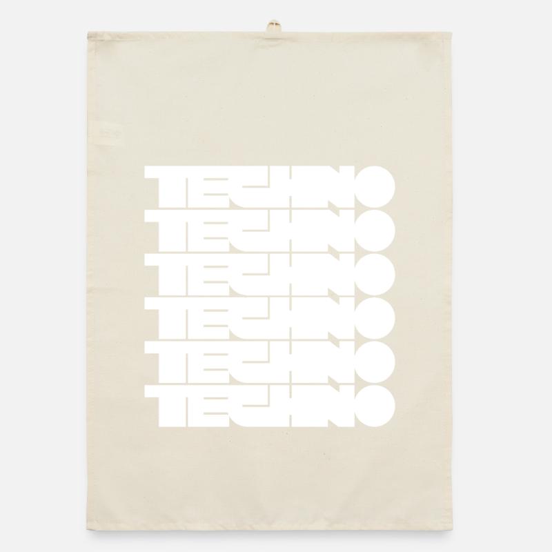 Techno Music Bold Abstract Geometry logo Torchon bio