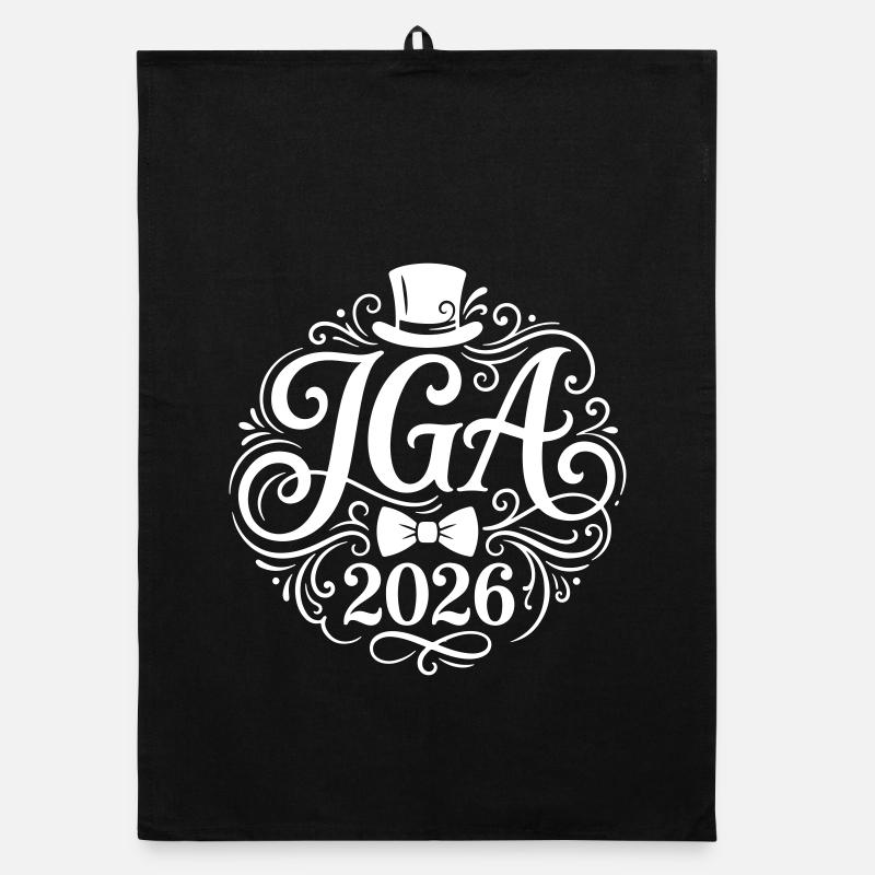 Jga 2026 Junggesellenabschied Organic Geschirrtuch