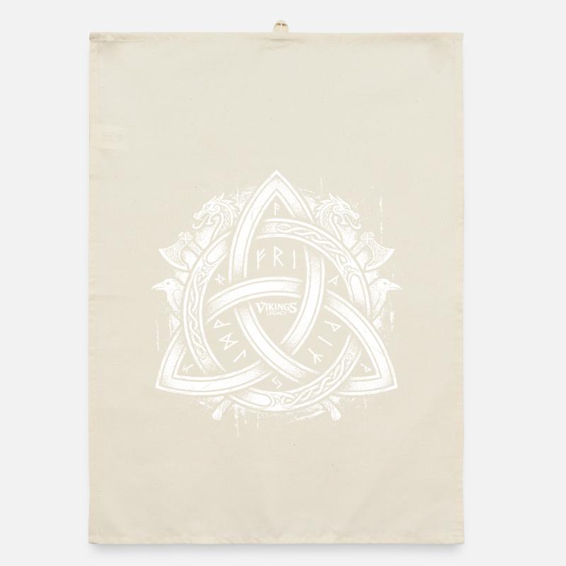 Triquetra - Éternité et Trinité Torchon bio