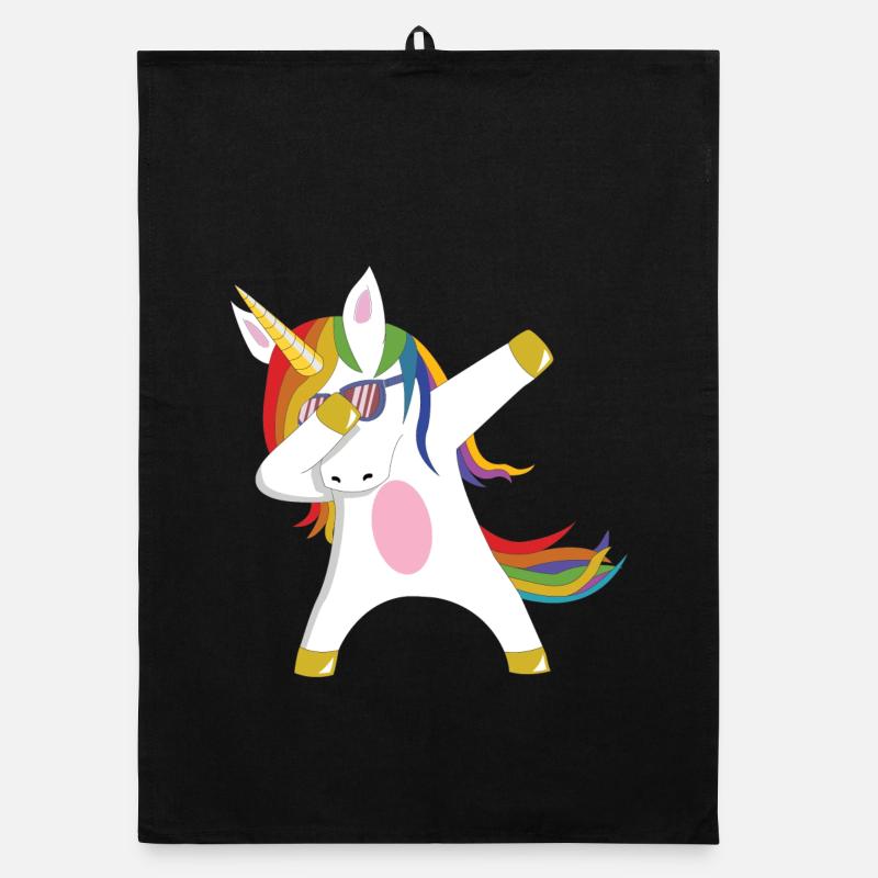 Dabbing Unicorn Gift Idea Dabbing Unicorn Dab Organic dish towel