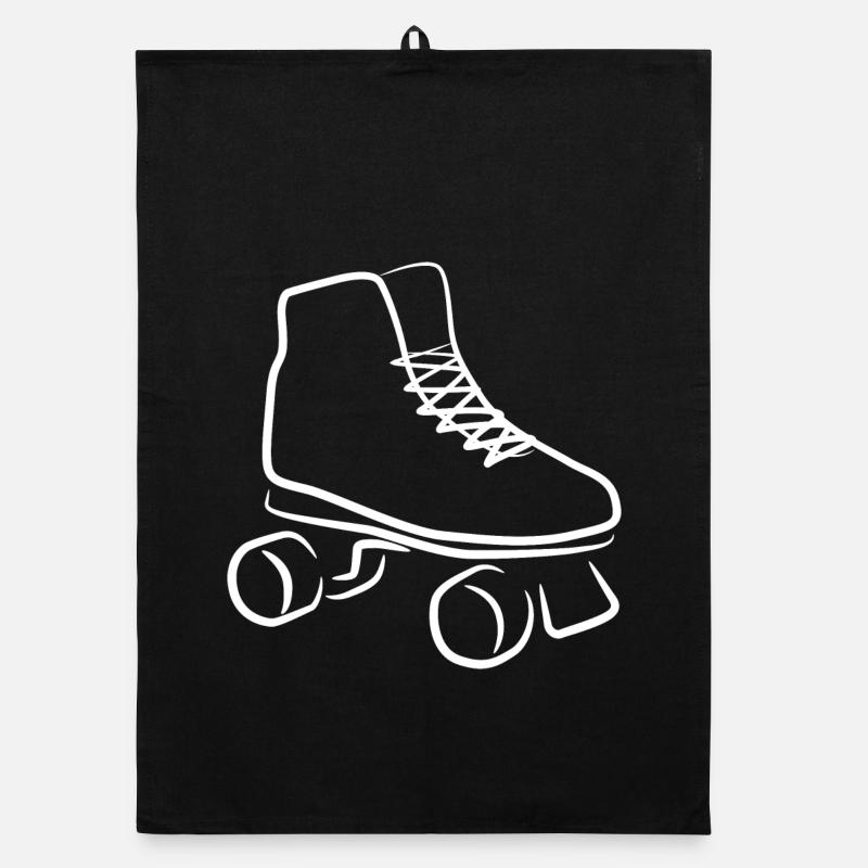 Dessin de patins à roulettes Torchon bio