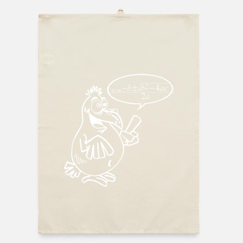 Oiseau intelligent blanc Torchon bio