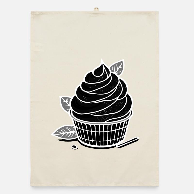 Matcha IceCream Organic dish towel