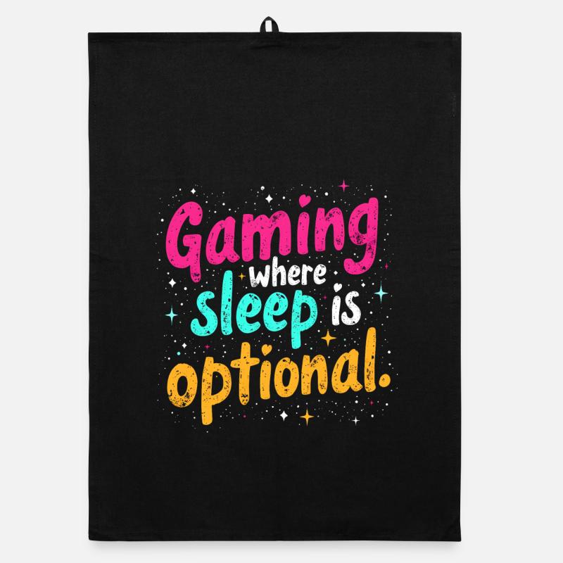 GAMING: WHERE SLEEP IS OPTIONAL Organic dish towel