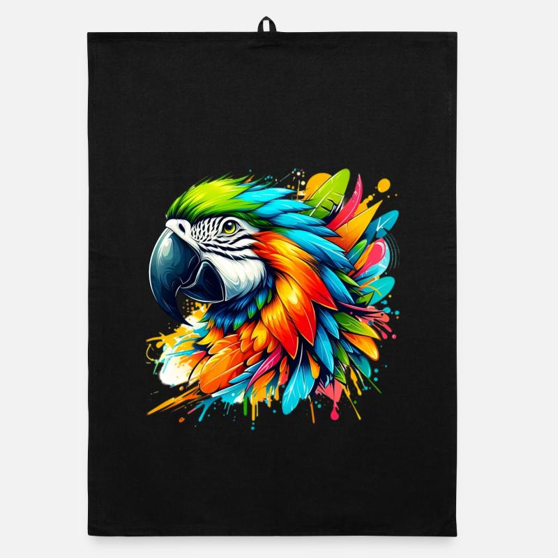 Parrot Organic dish towel