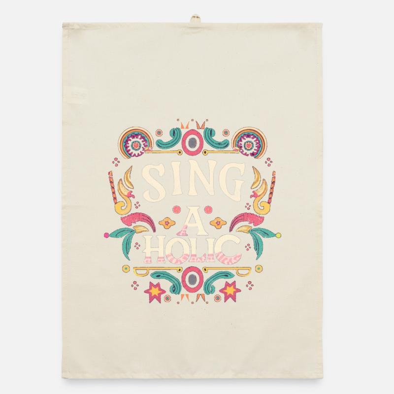 Sing-aholic Organic dish towel