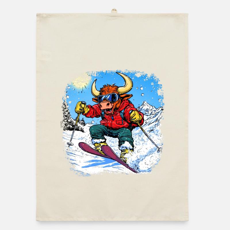 Ski Taurus Organic dish towel