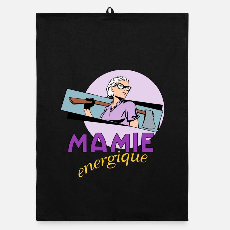 Energetic granny Organic dish towel