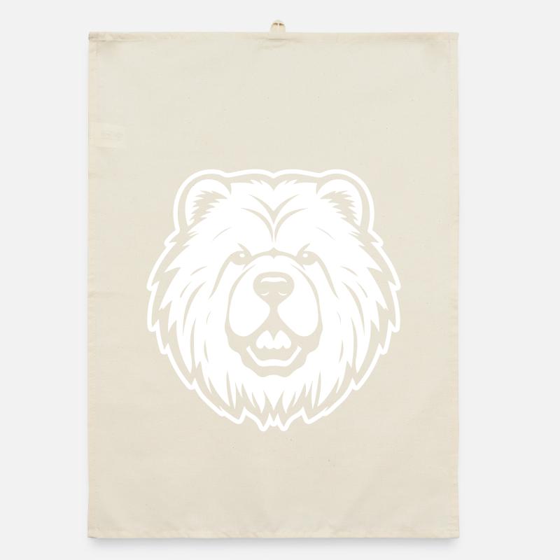 Chow Chow Chien Torchon bio
