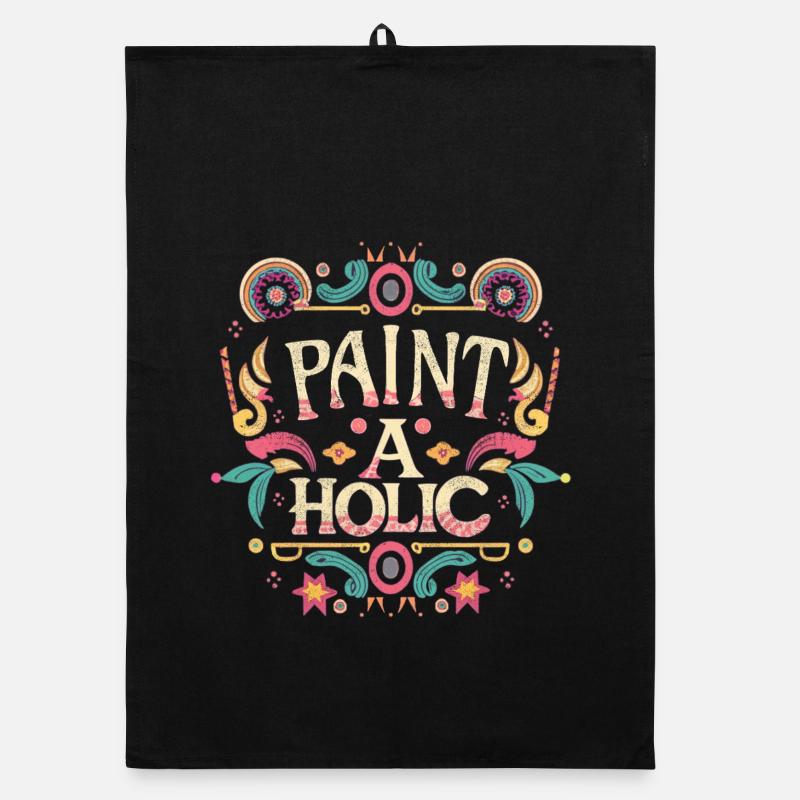 Accro de la peinture Torchon bio