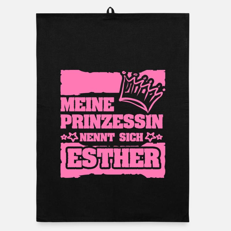 Esther als Maedchenname Organic Geschirrtuch
