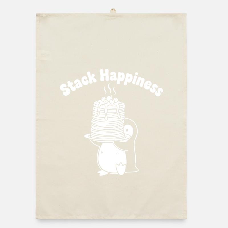 Penguin Stacks Kitchen Joy Organic dish towel