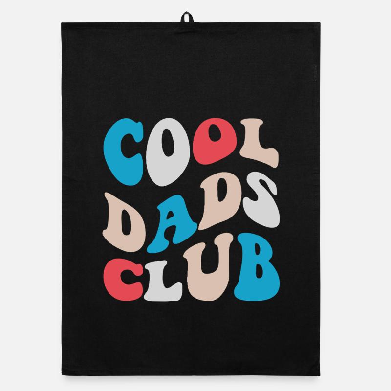 Cool Dads Club Style Rétro 2026 Torchon bio