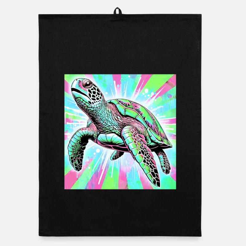 turtle Organic dish towel