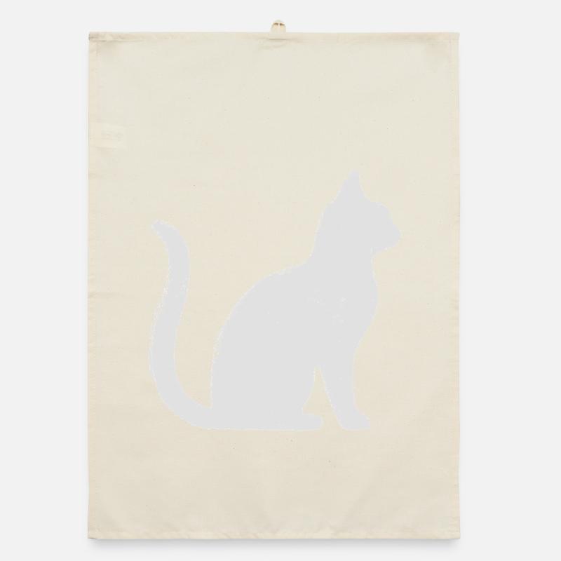 Cat Organic dish towel