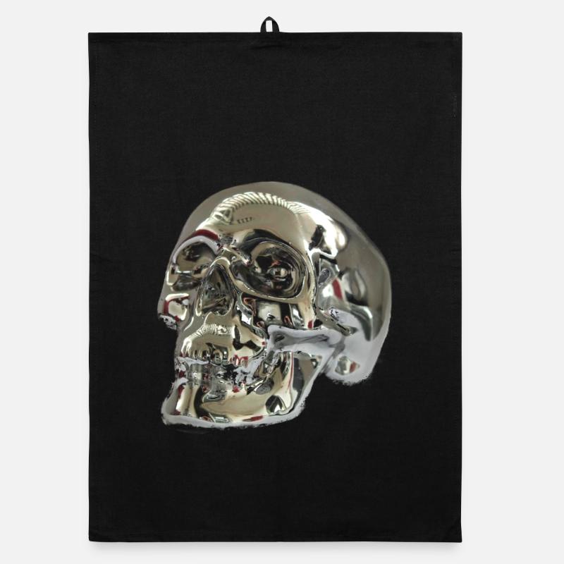 Crâne d'argent Torchon bio