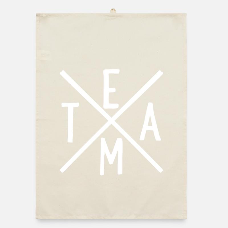 Team Organic dish towel