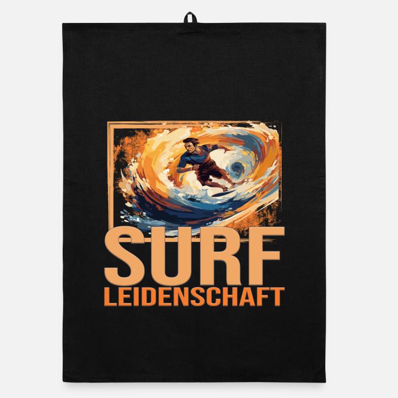Surf Leidenschaft Organic Geschirrtuch