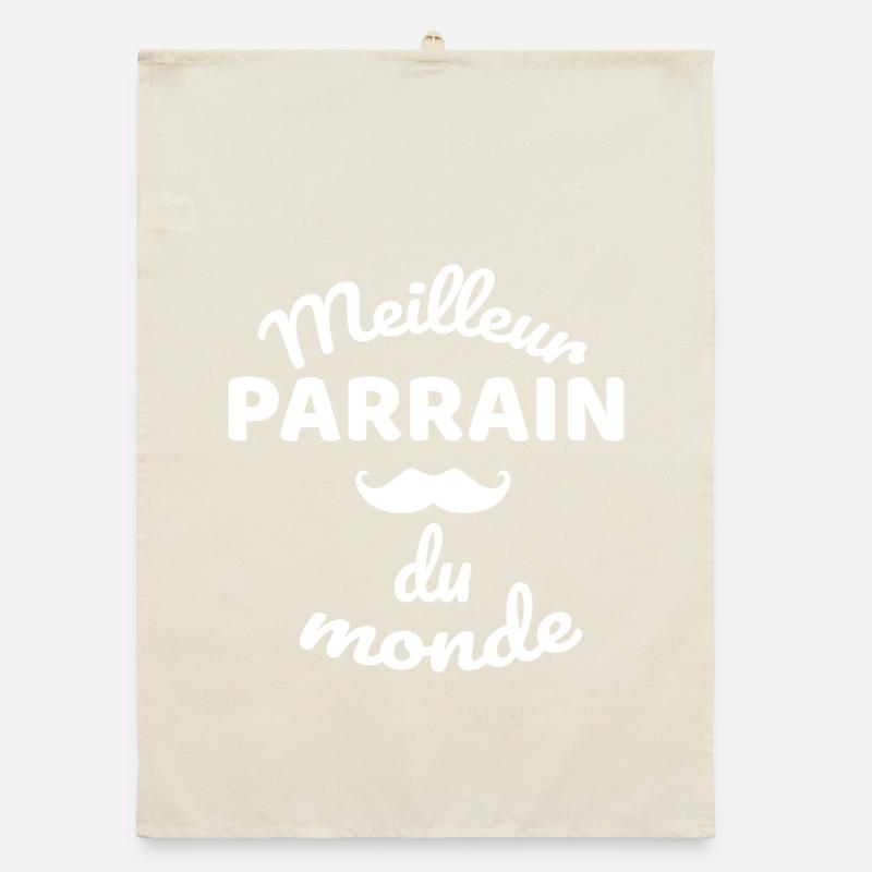 Humorous design for firefighter authenticity Organic dish towel